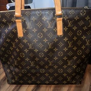 Louis Vuitton Brown Monogram Tote